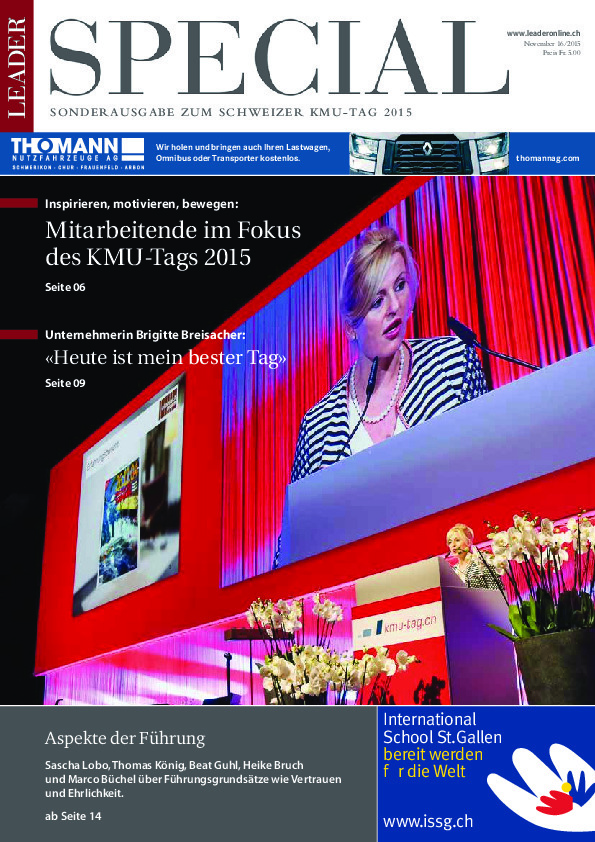 Schweizer KMU  Tag 2015