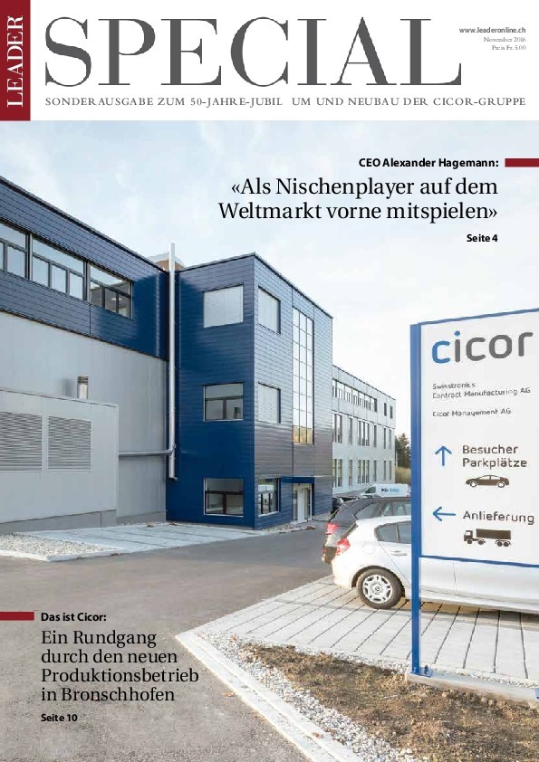 Cicor-Gruppe 2016