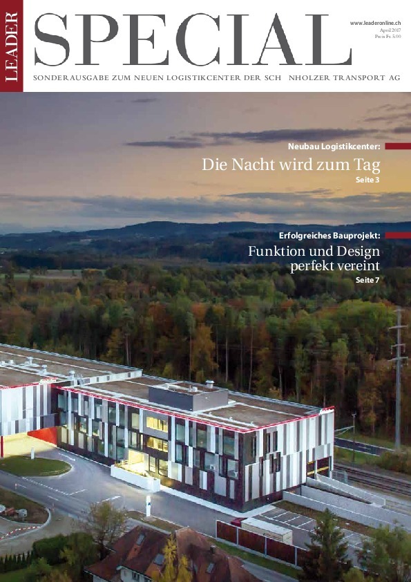 SPECIAL  Schönholzer  Transport AG 2017