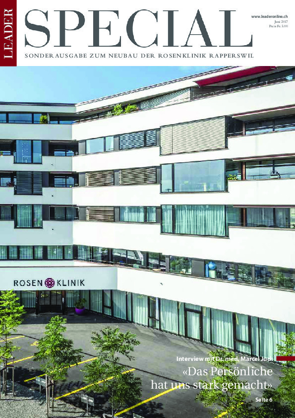 SPECIAL  Rosenklinik  Rapperswil 2017