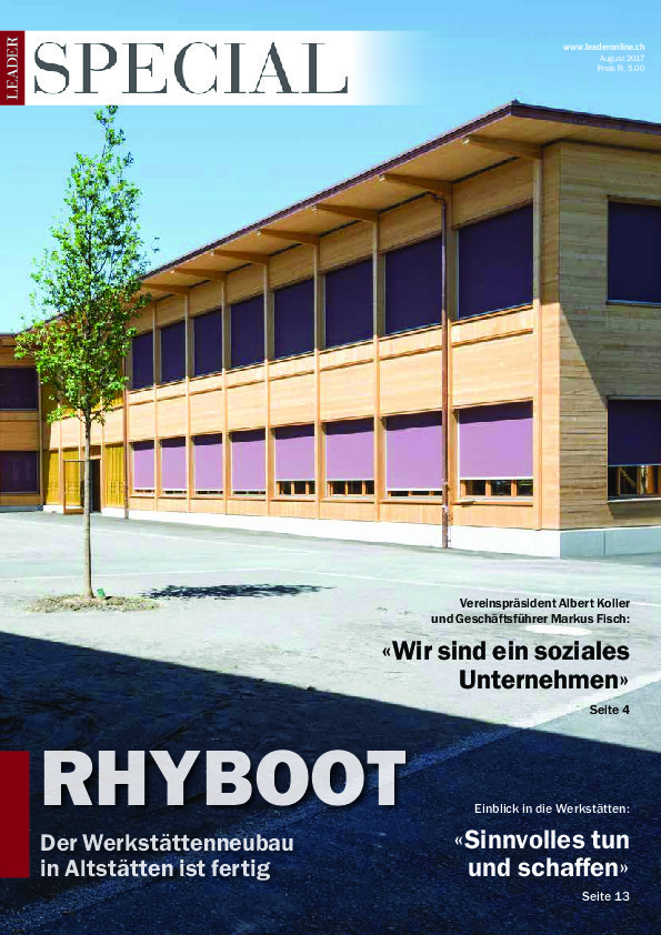 SPECIAL Rhyboot Altstätten 2017