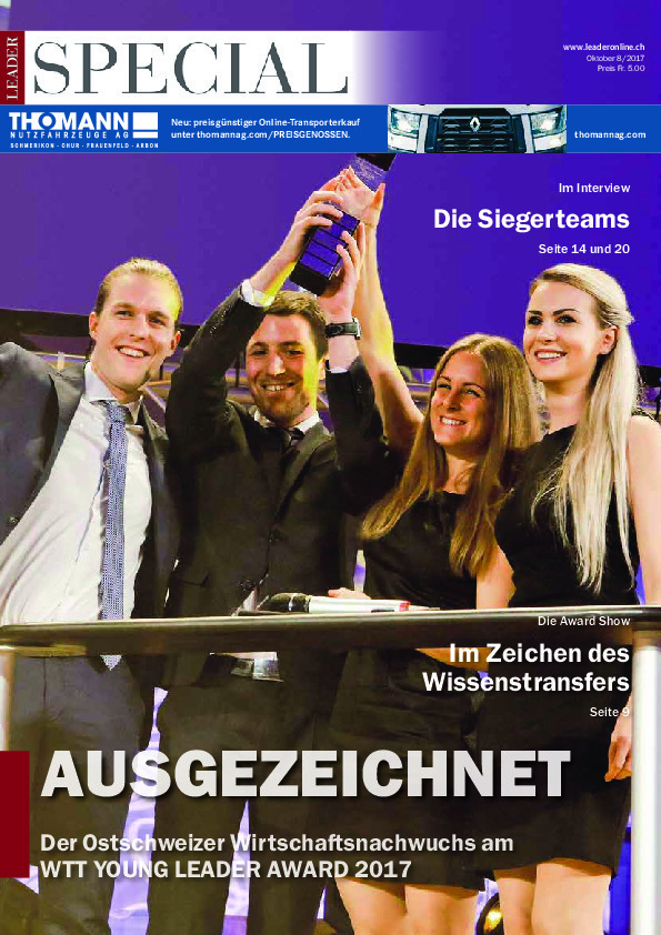 SPECIAL WTT  Young Leader  Award 2017
