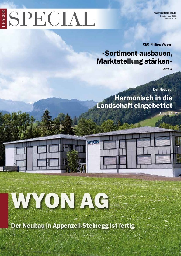 SPECIAL  Wyon AG 2018