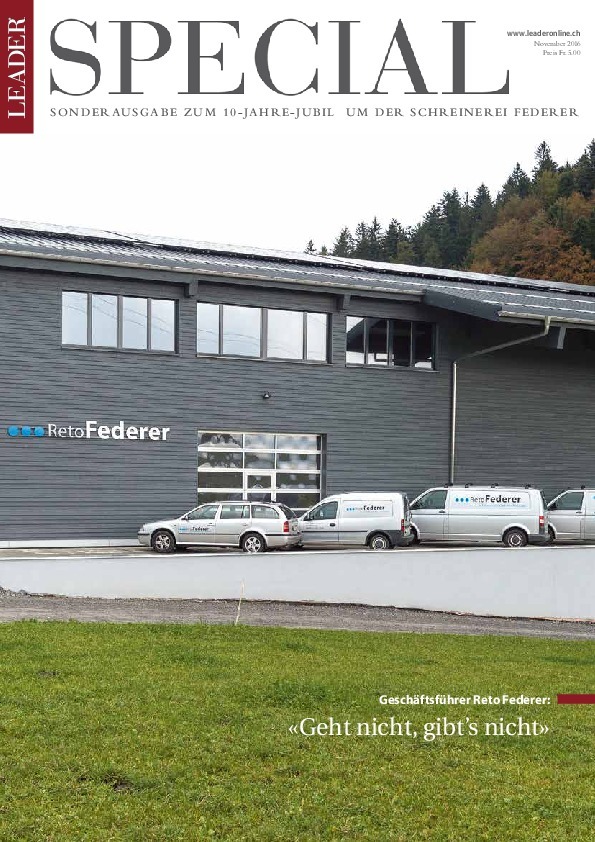 Reto Federer GmbH  2016