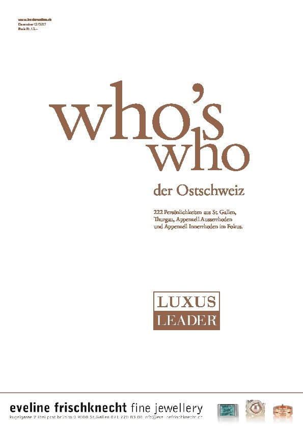 Who’s who / Luxus-LEADER 2017