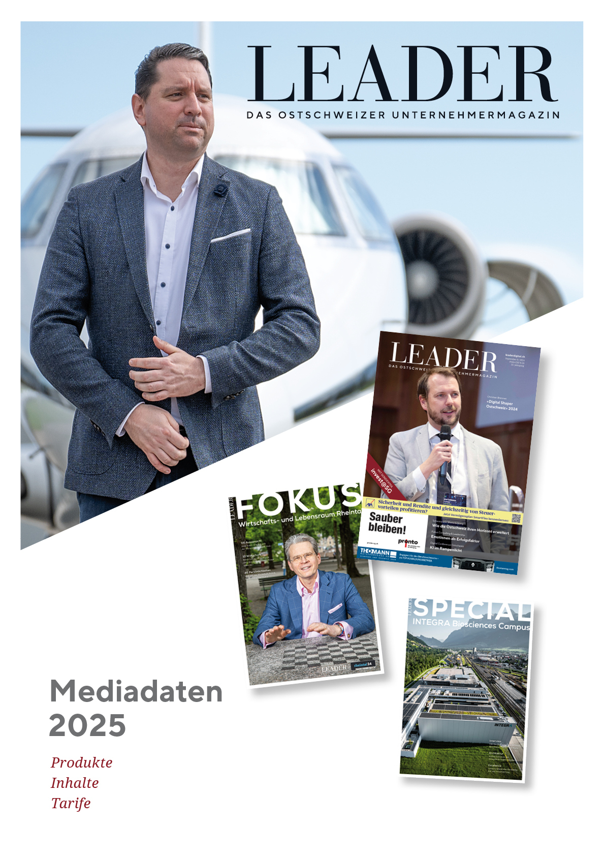 LEADER Hauptausgabe & leaderdigital.ch 2025