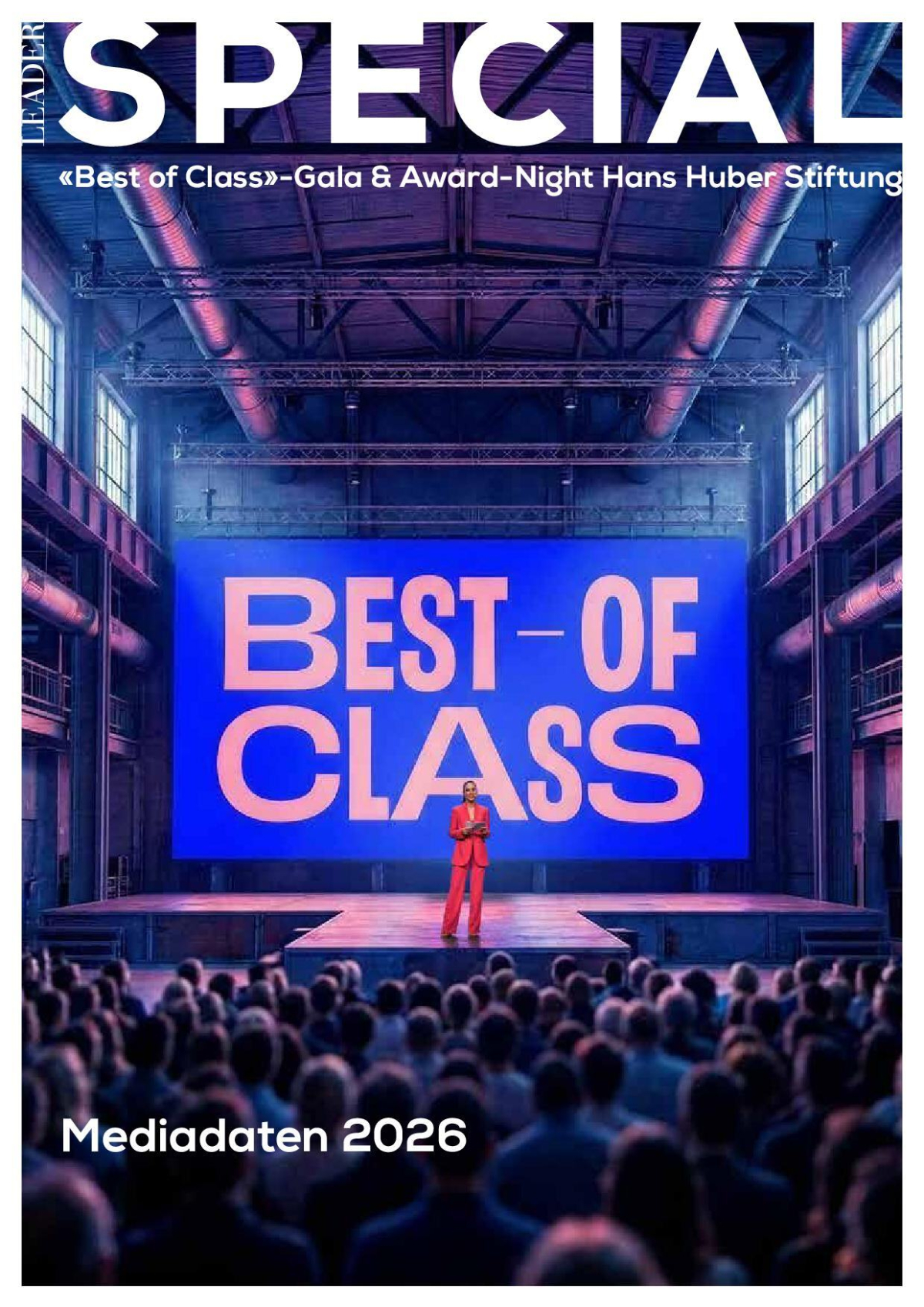 LEADER Special «Best of Class» – Gala & Award-Night Hans Huber Stiftung 2026