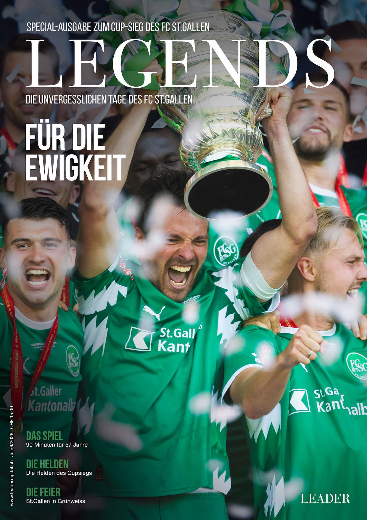 Pokaljubel des FC St. Gallen