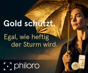Gold schützt. Egal, wie heftig der Sturm wird.