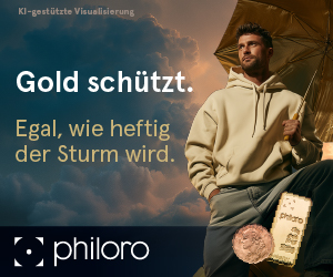 Gold schützt. Egal, wie heftig der Sturm wird.