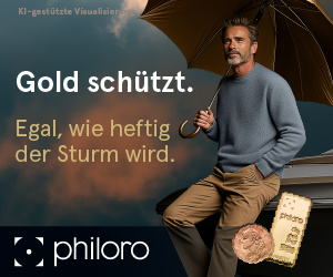 Gold schützt. Egal, wie heftig der Sturm wird.